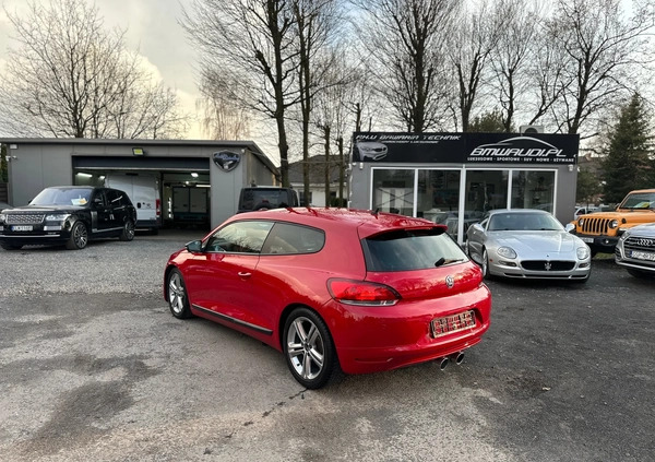 Volkswagen Scirocco cena 25900 przebieg: 220000, rok produkcji 2009 z Szprotawa małe 137